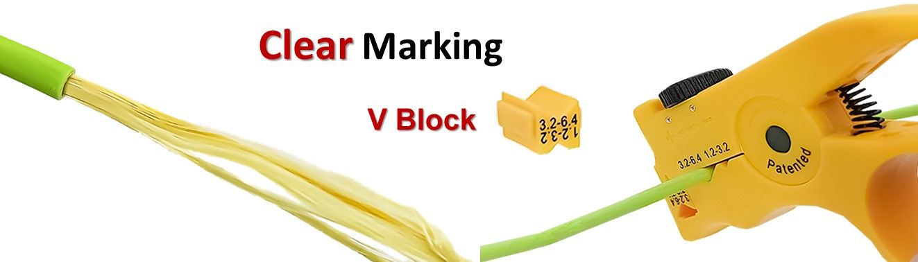 Spelafili per cavi in ​​fibra ottica di facile utilizzo